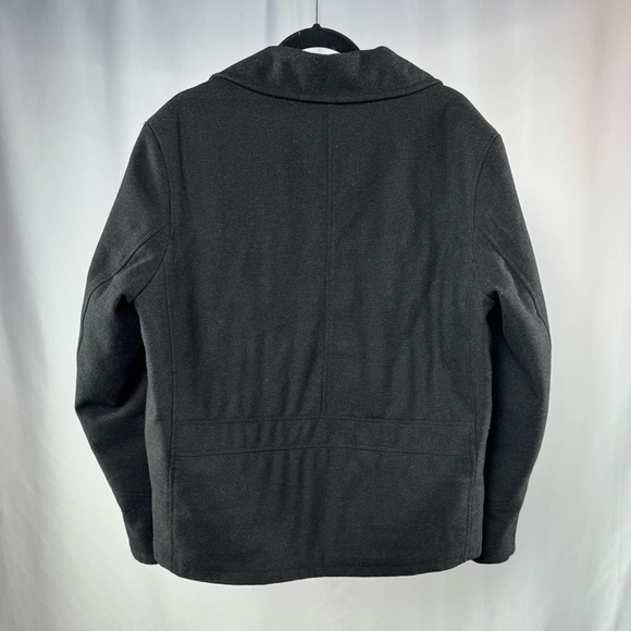 Levi’s Wool Blend Full Zip Jacket in Dark Grey Size Large - Picture 2 of 7